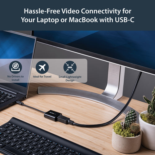 USB Graphics Adapter StarTech CDP2DP 4K 60Hz 8K 30Hz USB-C to DisplayPort - CDP2DP