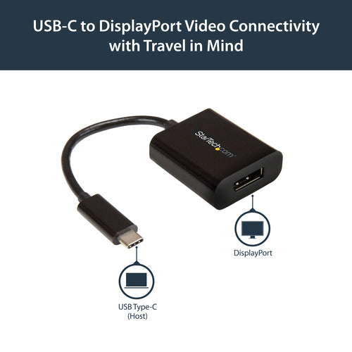 USB Graphics Adapter StarTech CDP2DP 4K 60Hz 8K 30Hz USB-C to DisplayPort - CDP2DP