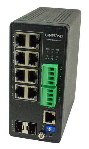Lantronix SISPM1242-582-LRT network switch
