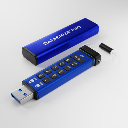 iStorage datAshur Pro 16GB USB Flash Drive FIPS Certified AES Encryption