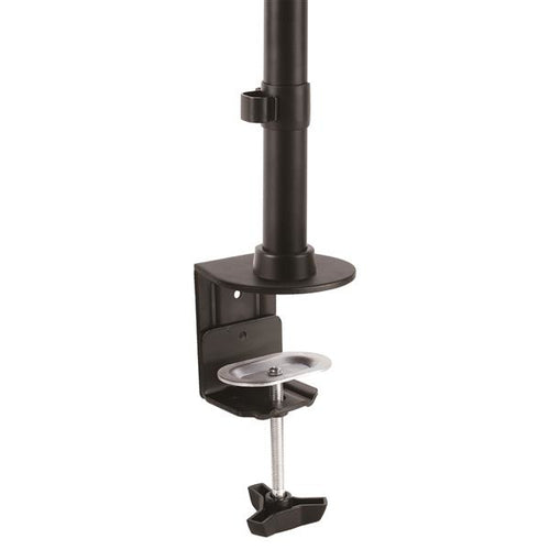 Dual Monitor Desk Mount Vertical Steel Clamp for 27 Inch Screens