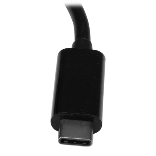 USB-C Hub 3 Ports with Gigabit Ethernet 60W Power Delivery Black
