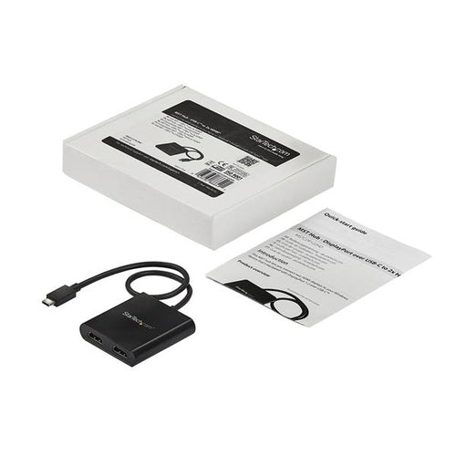 USB Graphics Adapter StarTech.com MSTCDP122HD Dual HDMI 4K 30Hz USB-C