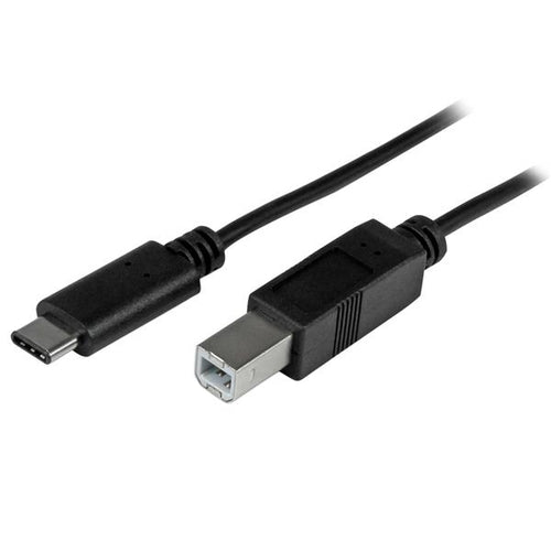 USB Cable StarTech USB-C to USB-B 2m (6 ft.) Male-Male Black