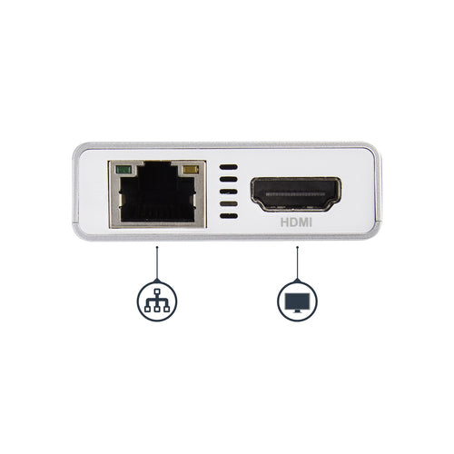USB-C Multiport Adapter StarTech DKT30CHPDW 4K HDMI 60W Power Delivery
