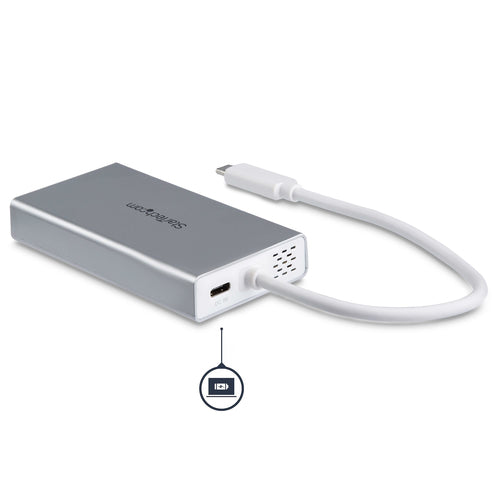USB-C Multiport Adapter StarTech DKT30CHPDW 4K HDMI 60W Power Delivery