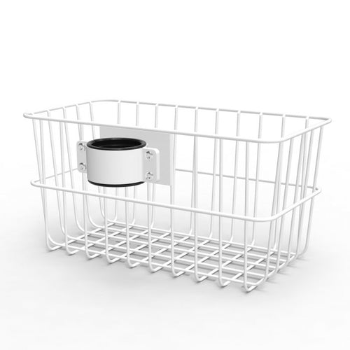 Multimedia Cart Accessory Compulocks RF02BKTW Lightweight White Basket