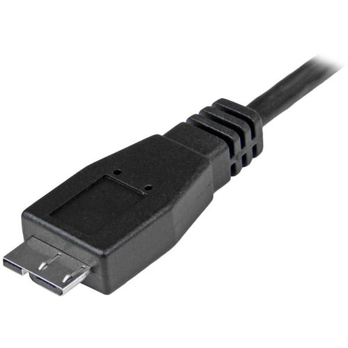 USB 3.1 USB-C to Micro-B Cable 0.5m Male/Male Black