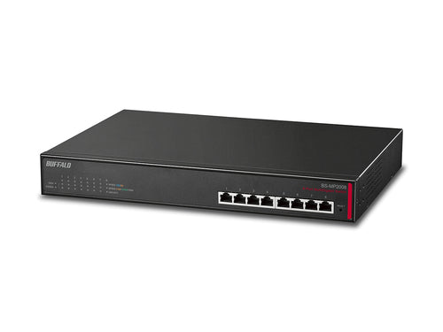 Managed Network Switch Buffalo BS-MP2008 10G Ethernet Full Duplex Rack Mount 19U