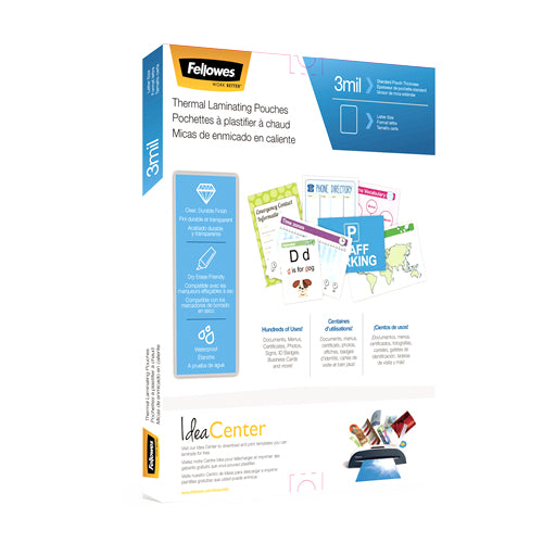 Fellowes 5743401 laminator pouch