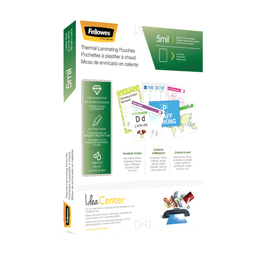 Fellowes 5743601 laminator pouch