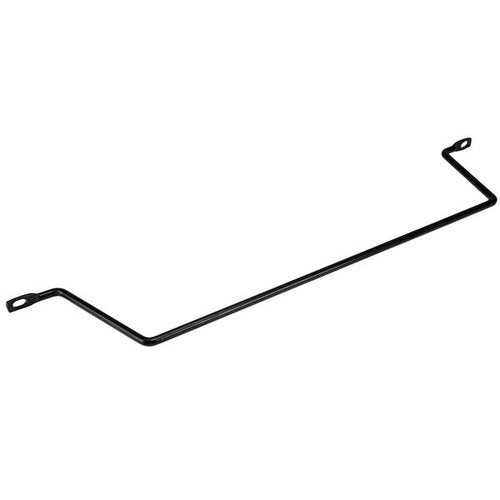 Cable Lacing Bars 10-Pack Steel Black 4-Inch Offset