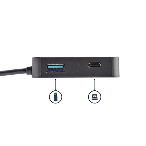 USB-C Multiport Adapter StarTech 4K HDMI Gigabit Ethernet USB Hub