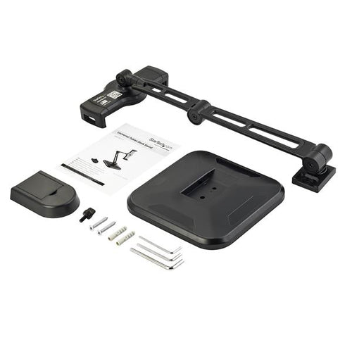 StarTech.com Verstellbarer Tablet-Ständer - Wandmontage mit Schwenkarm - Schwarz - Ideal für Tablets
