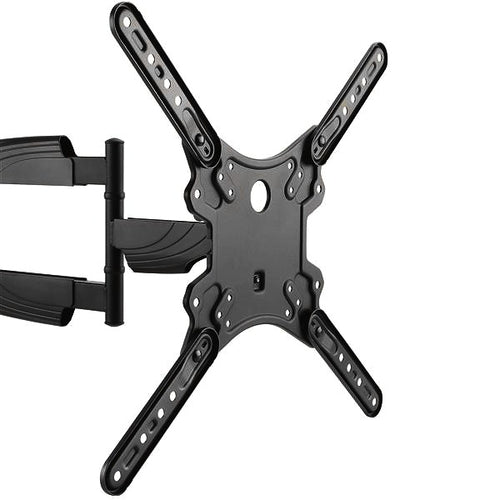 Full Motion TV Wall Mount 32-55 Inch VESA 400x400mm Adjustable Tilt Swivel Arm Bracket