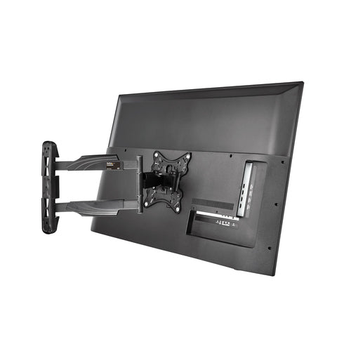 Full Motion TV Wall Mount 32-55 Inch VESA 400x400mm Adjustable Tilt Swivel Arm Bracket