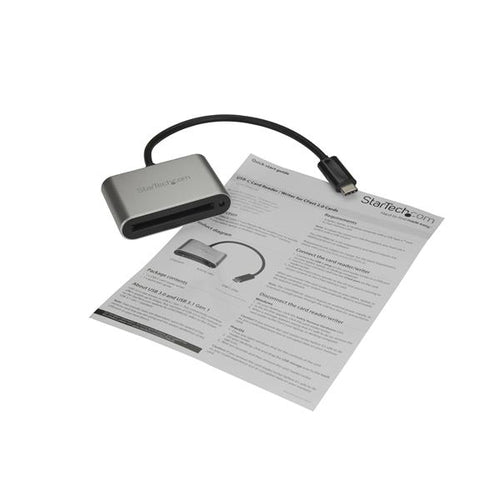 USB 3.0 Card Reader StarTech.com CFASTRWU3C CFast 2.0 USB-C 6000 Mbit/s Aluminium - CFASTRWU3C