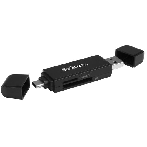 Memory Card Reader StarTech.com USB 3.0 SD microSD 5000 Mbit/s USB-C USB-A - SDMSDRWU3AC