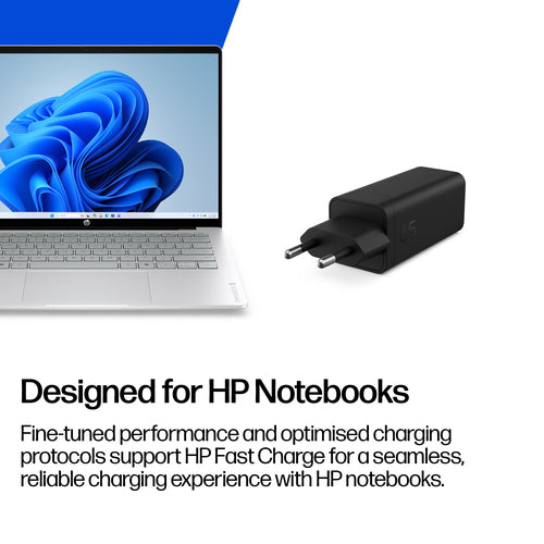 HP 65W GaN Wall Charger power adapter/inverter
