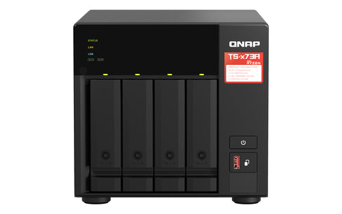NAS QNAP TS-473A Ryzen Embedded V1500B 8GB DDR4 Tower - TS-473A-8G