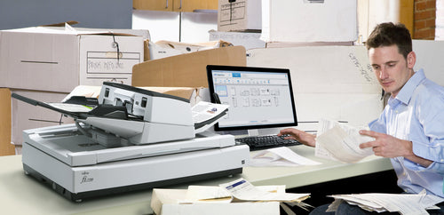 Document Scanner Fujitsu FI-7700 100 ppm 600 x 600 DPI - PA03740-B005