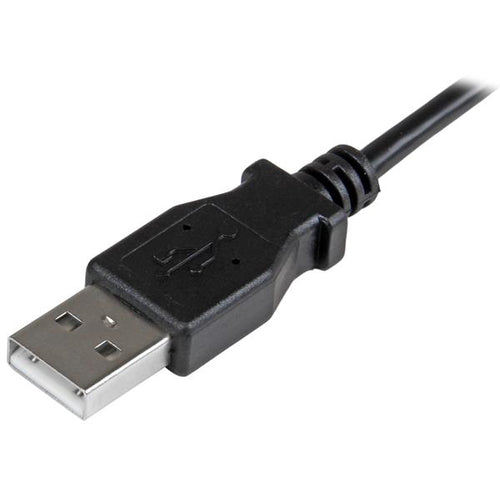USB Cable StarTech.com USBAUB50CMRA 0.5m Right-Angle Micro-USB A to A