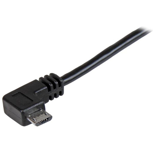 USB Cable StarTech.com USBAUB50CMRA 0.5m Right-Angle Micro-USB A to A