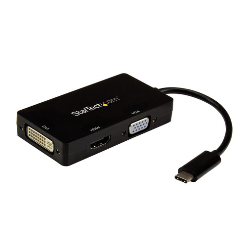 USB Graphics Adapter StarTech.com CDPVGDVHDBP 4K 30Hz USB-C DVI HDMI VGA - CDPVGDVHDBP