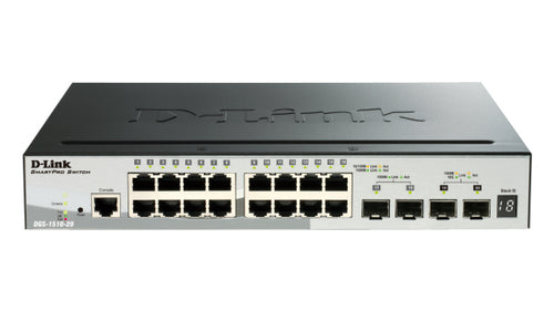 Network Switch D-Link DGS-1510 52-Port Gigabit PoE+ 4x 10G SFP Layer 3