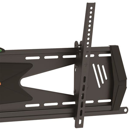 Low-Profile TV Wall Mount Tilting 75 Inch Steel Black 300x200mm 800x400mm