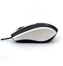 Optical Mouse Verbatim Bravo Right-Hand Ergonomic USB Type-A Black and White