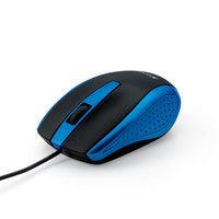 Mouse Verbatim Bravo Optical USB Type-A Right-Hand Black Blue - 99743