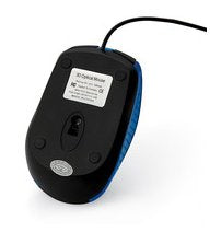 Mouse Verbatim Bravo Optical USB Type-A Right-Hand Black Blue - 99743