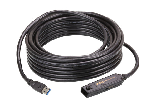 USB Cable ATEN UE3310 10m Male/Female USB 3.2 Gen 1 Black