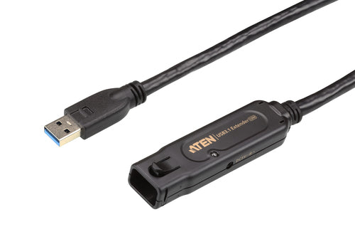 USB Cable ATEN UE3310 10m Male/Female USB 3.2 Gen 1 Black