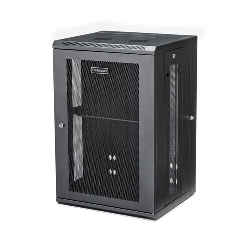 Rack Cabinet StarTech.com RK1820WALHM 18U 90 kg Wall-Mounted Server Rack - RK1820WALHM