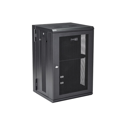 Rack Cabinet StarTech.com RK1820WALHM 18U 90 kg Wall-Mounted Server Rack - RK1820WALHM