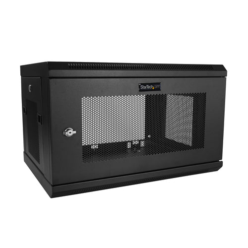 StarTech.com RK616WALM 6U Wall Mount Network Cabinet - 19" Rack for Data & AV Equipment