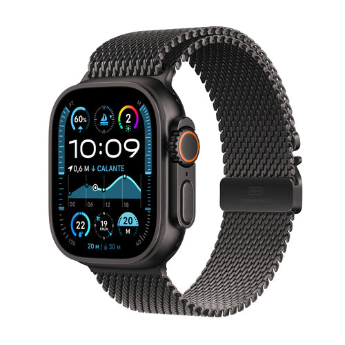 Apple Watch Ultra 2 GPS + Cellular 49mm Black Titanium Case OLED Touchscreen 64GB