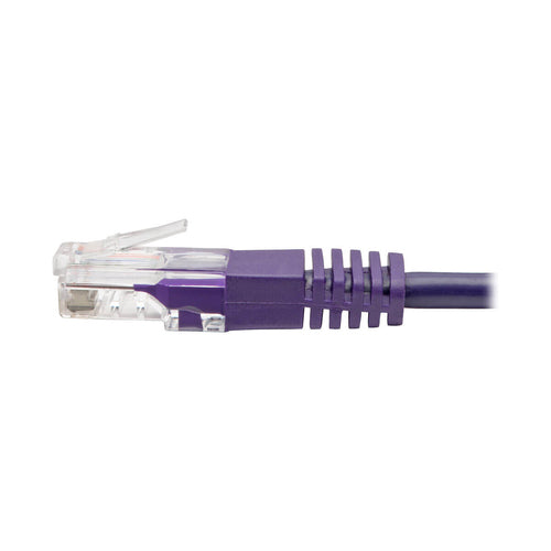 Cat5e Ethernet Cable 350 MHz Tripp Lite 6ft Purple RJ45 UTP