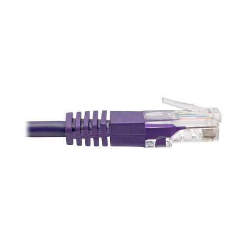 Cat5e Ethernet Cable 350 MHz Tripp Lite 6ft Purple RJ45 UTP