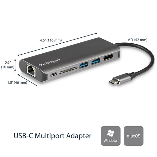 StarTech.com DKT30CSDHPD laptop dock/port replicator