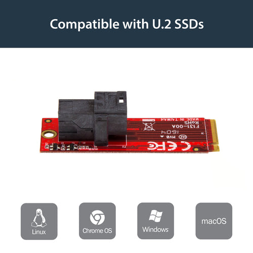 StarTech.com M2E4SFF8643 interface cards/adapter