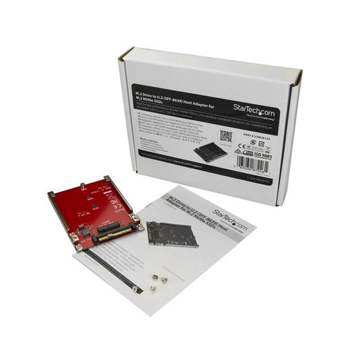 M.2 to U.2 Adapter StarTech U2M2E125 SFF-8639 PCIe NVMe