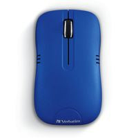 Wireless Optical Mouse Verbatim 99766 Ambidextrous 1200 DPI Black Blue