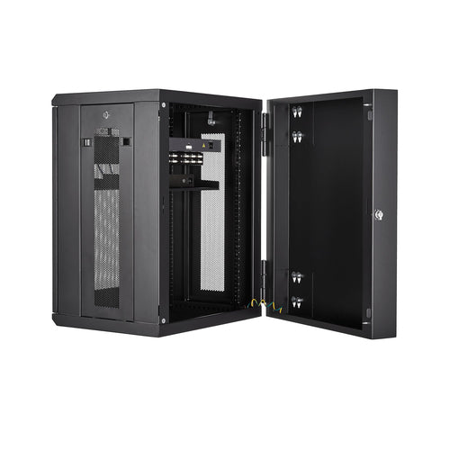 Rack Cabinet StarTech.com RK1520WALHM 15U 90kg Wall-Mounted with 1U Shelf - RK1520WALHM