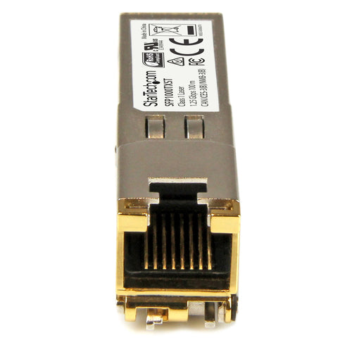SFP Transceiver Module StarTech SFP1000TXST 1000BASE-TX 100m RJ45 MSA Compliant
