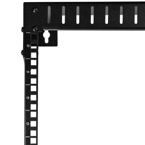 StarTech.com 15U Open Frame Wall Mount Network Rack - 12" Deep, 200lbs Capacity