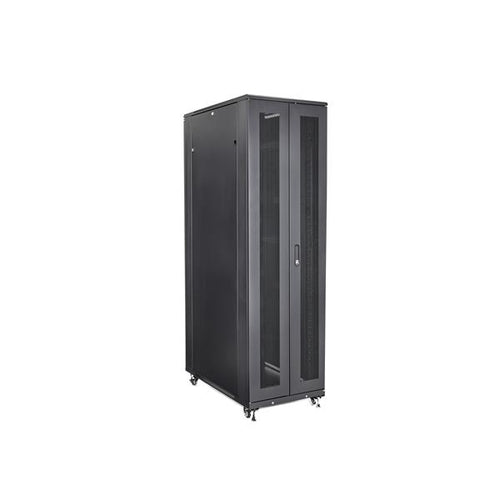 42U Server Rack Cabinet 4-Post Industrial Network Storage 907 kg Capacity