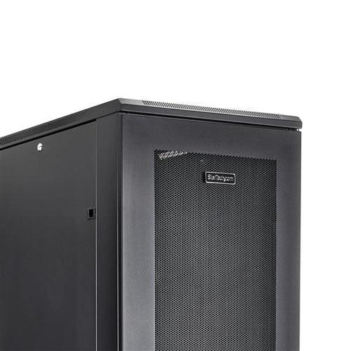 42U Server Rack Cabinet 4-Post Industrial Network Storage 907 kg Capacity
